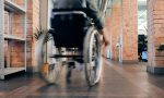 photo of person using wheelchair